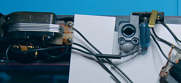 Umbau E103 - Kabel zum Motor