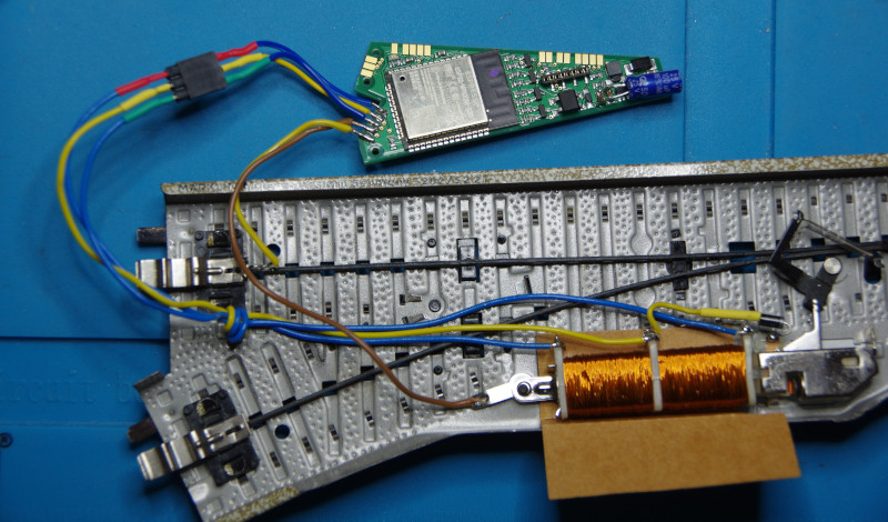 M-Weiche Diode an Lampe