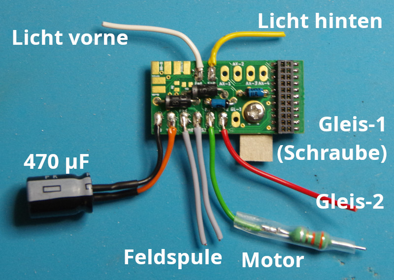 Verdrahtung Brücken