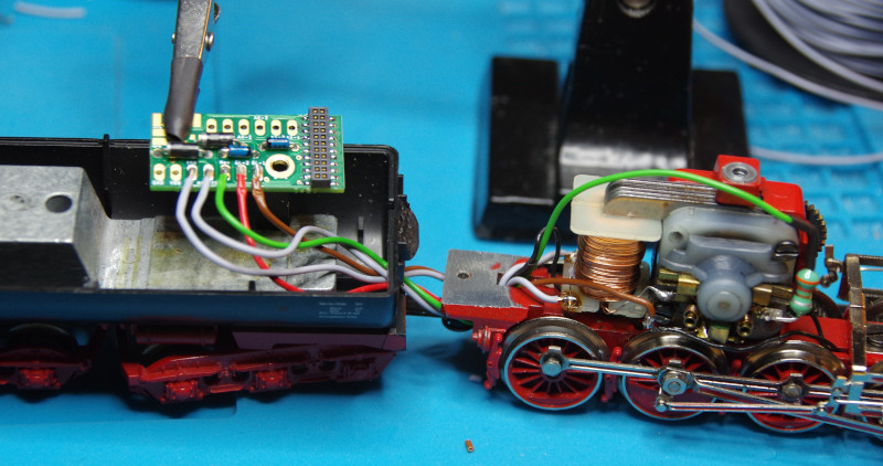 BR53 Gleis und Motor