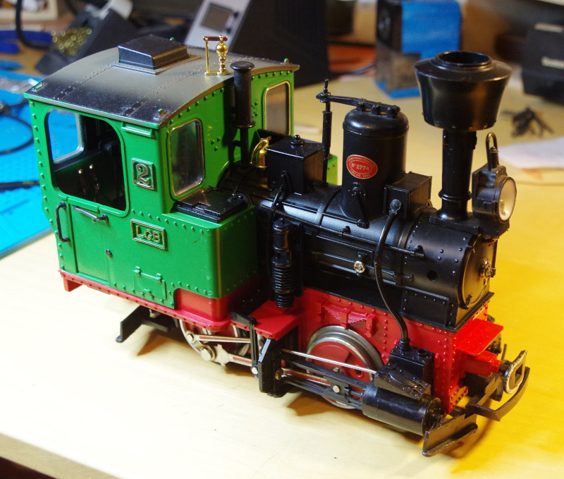 Stainz fertig montiert