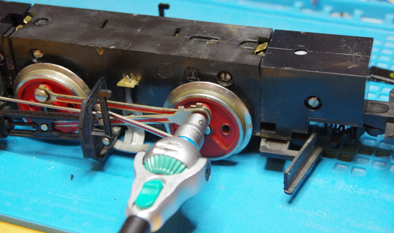 Stainz Motorblock zerlegen Schritt 1