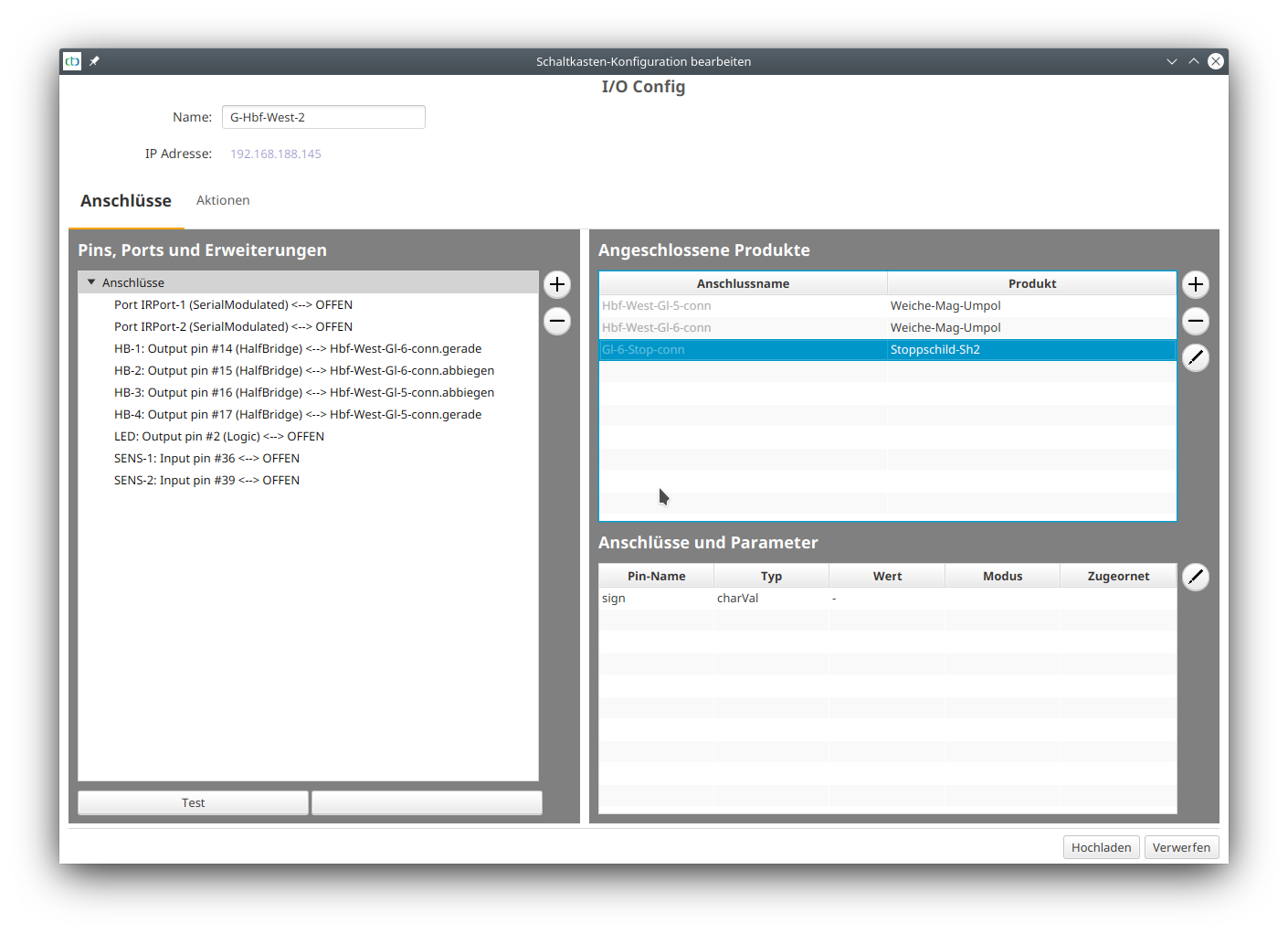 Buffer Sign in Config