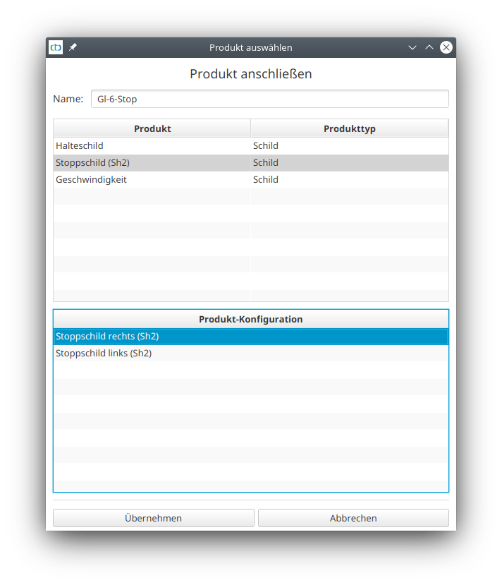 Buffer Sign Selection