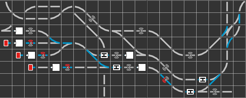 Blocks in the Track Image