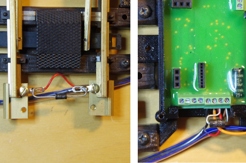 TVS Diodes installed