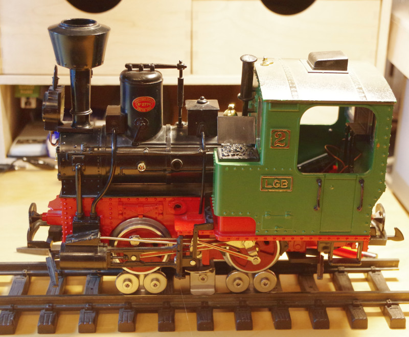 Stainz on Rolling Test Stand