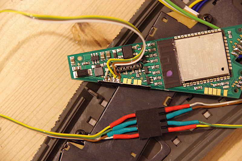 CTC turnout module with connected IR-Balise