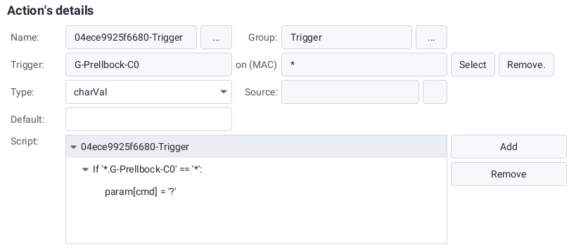 Trigger NFC Balise Details