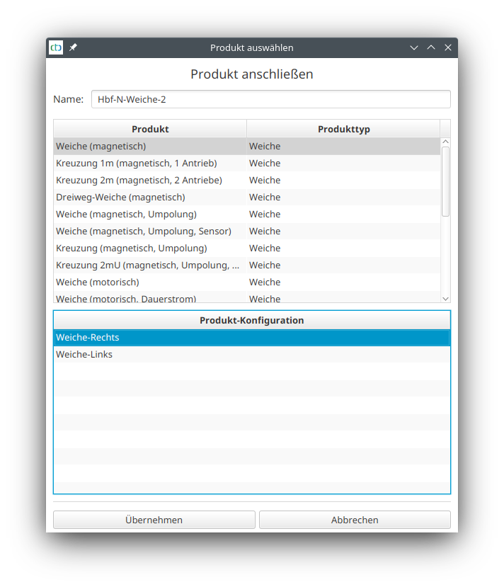 CTC v3 Config-Dialog