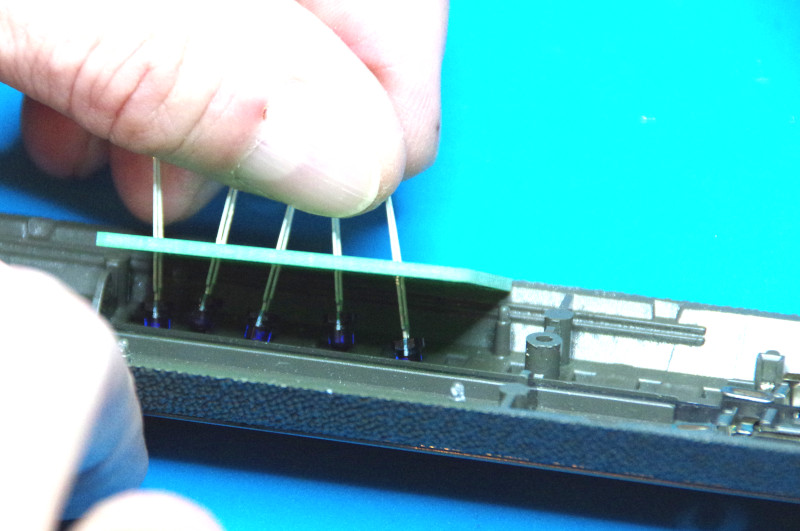 Introduction des LED IR dans la voie