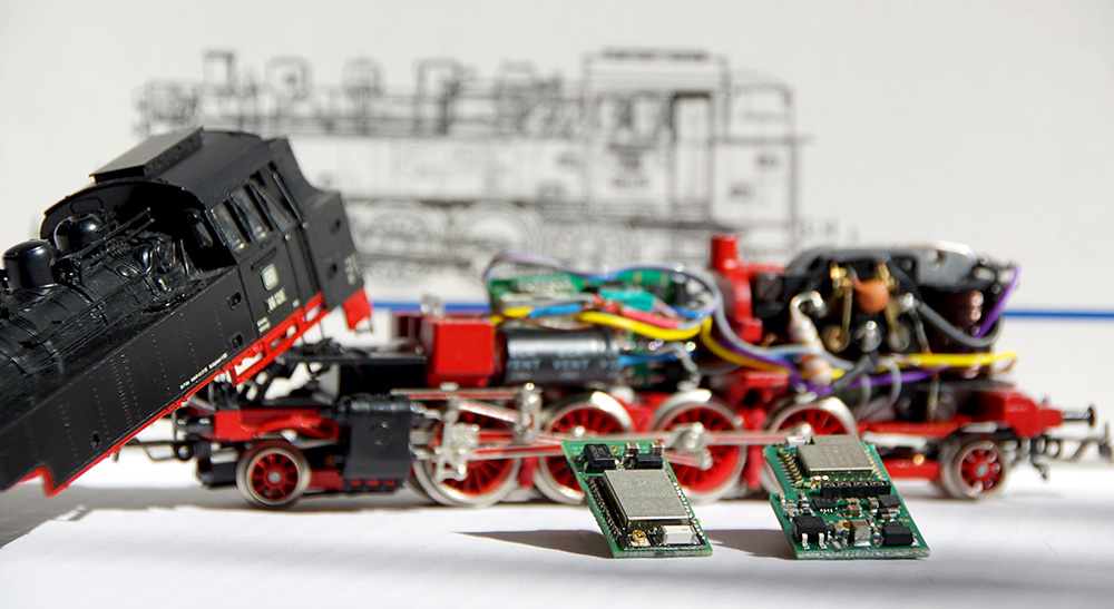 Locomotive et modules CTC