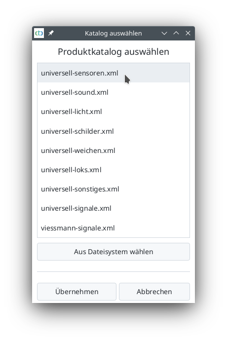 Configuration Module aiguillage Connexion produit Formsignal