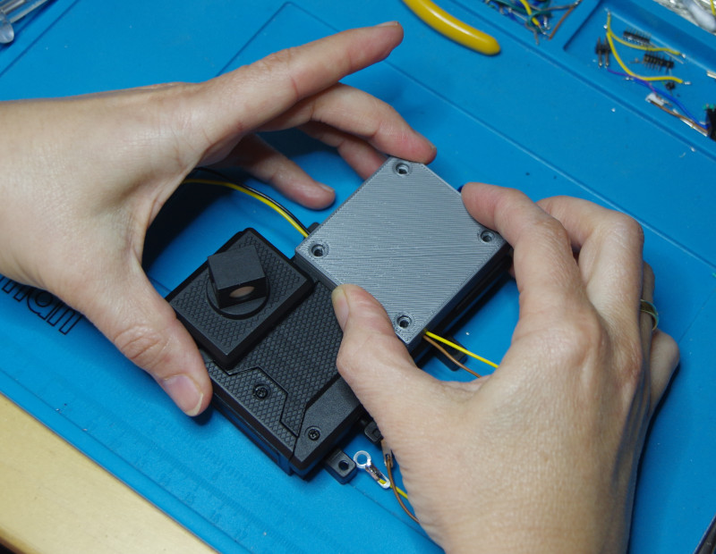 Montage couvercle aiguillage Piko G étape 3