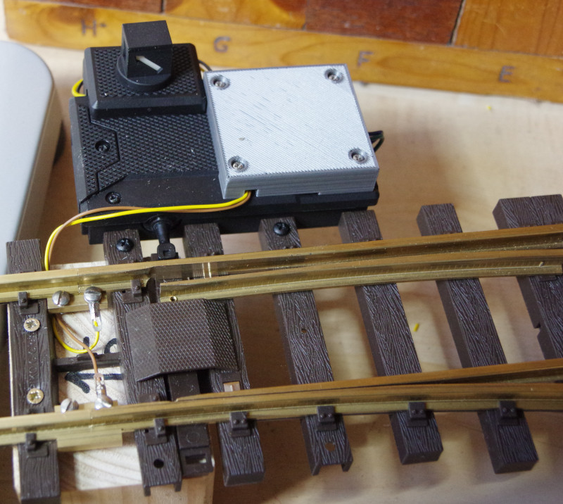 Aiguillage Piko G entièrement modifié