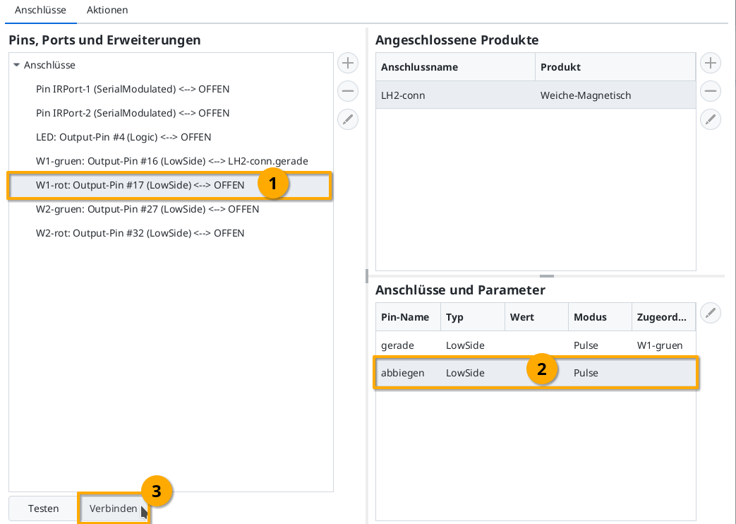 Modifier la configuration 6