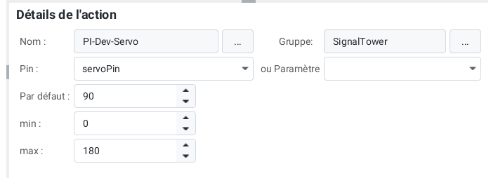 Config: Contrôleur de Valeur