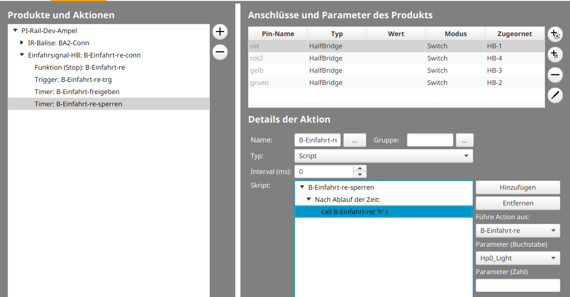 Configuration d'arrêt planifié 4