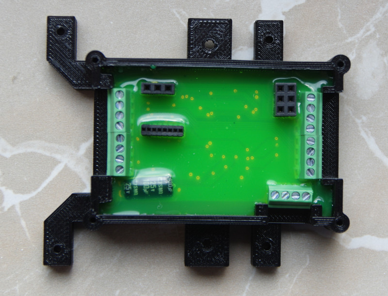 Platine d'Aiguillage-G extérieure